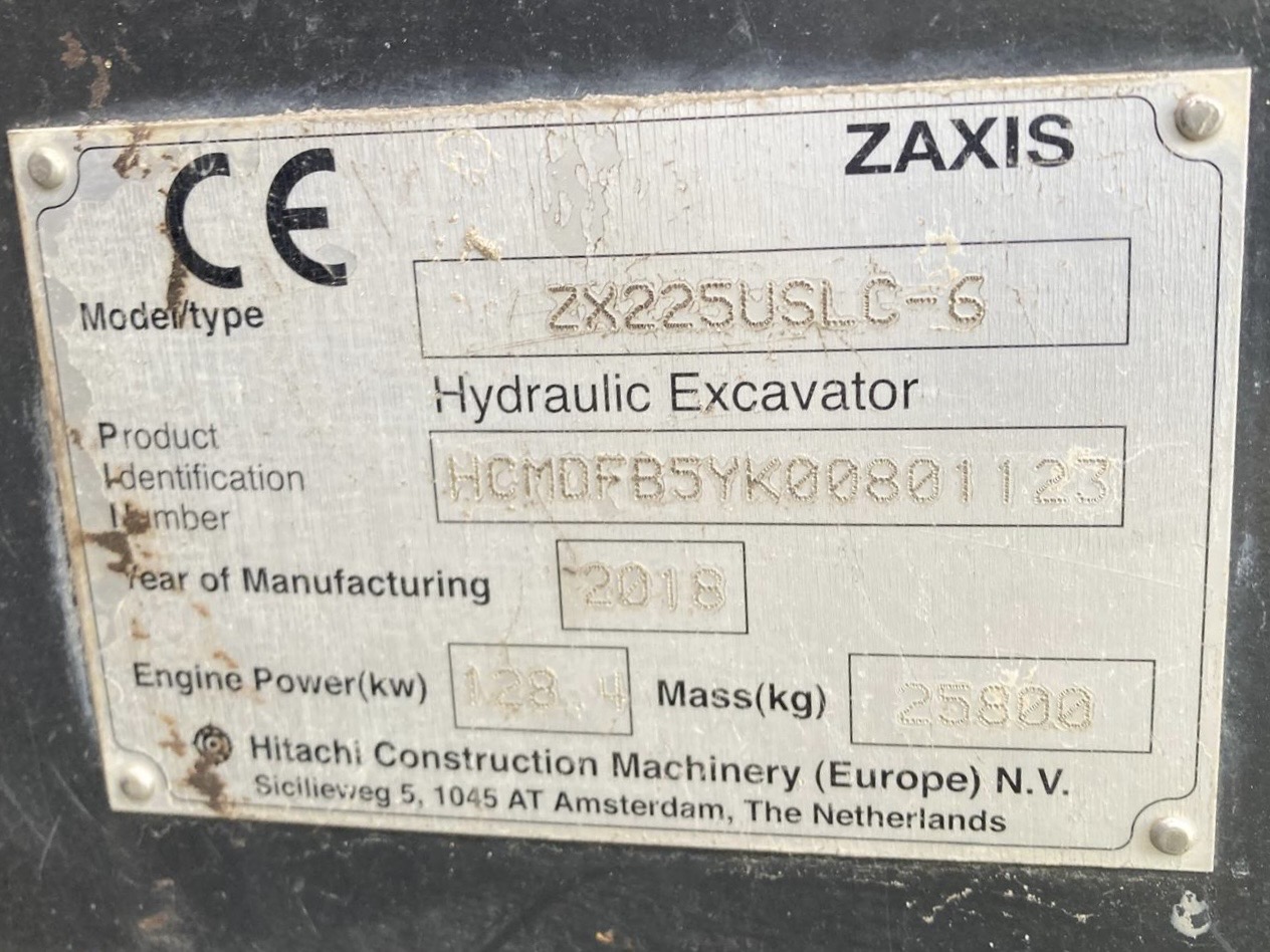HITACHI ZAXIS 225 USLC-6 - Imagen 13