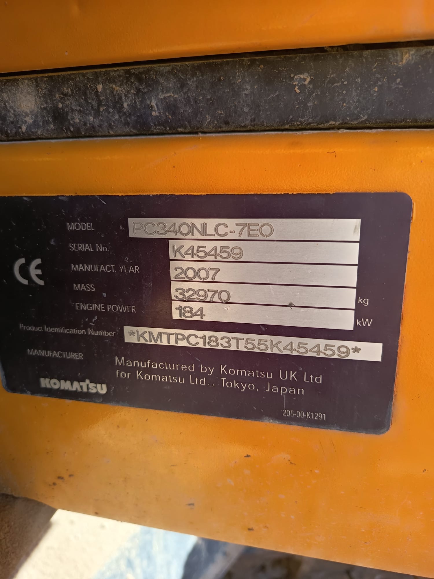 KOMATSU PC340 NLC - Imagen 13